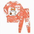 thumbnail image 1 of CAUYDY Boys Girls Halloween Pajamas Big Boys Pjs Set Graphic Long Sleeve and Pants Jammies 2 Piece Boys Sleepwear Lounge Clothes,7-8 Y, 1 of 8