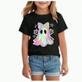 thumbnail image 1 of CAUYDY Boys Girls Halloween Shirts Toddler Short Sleeve Pumpkin Tee Tops T-Shirts(Black,2-3 Y), 1 of 6