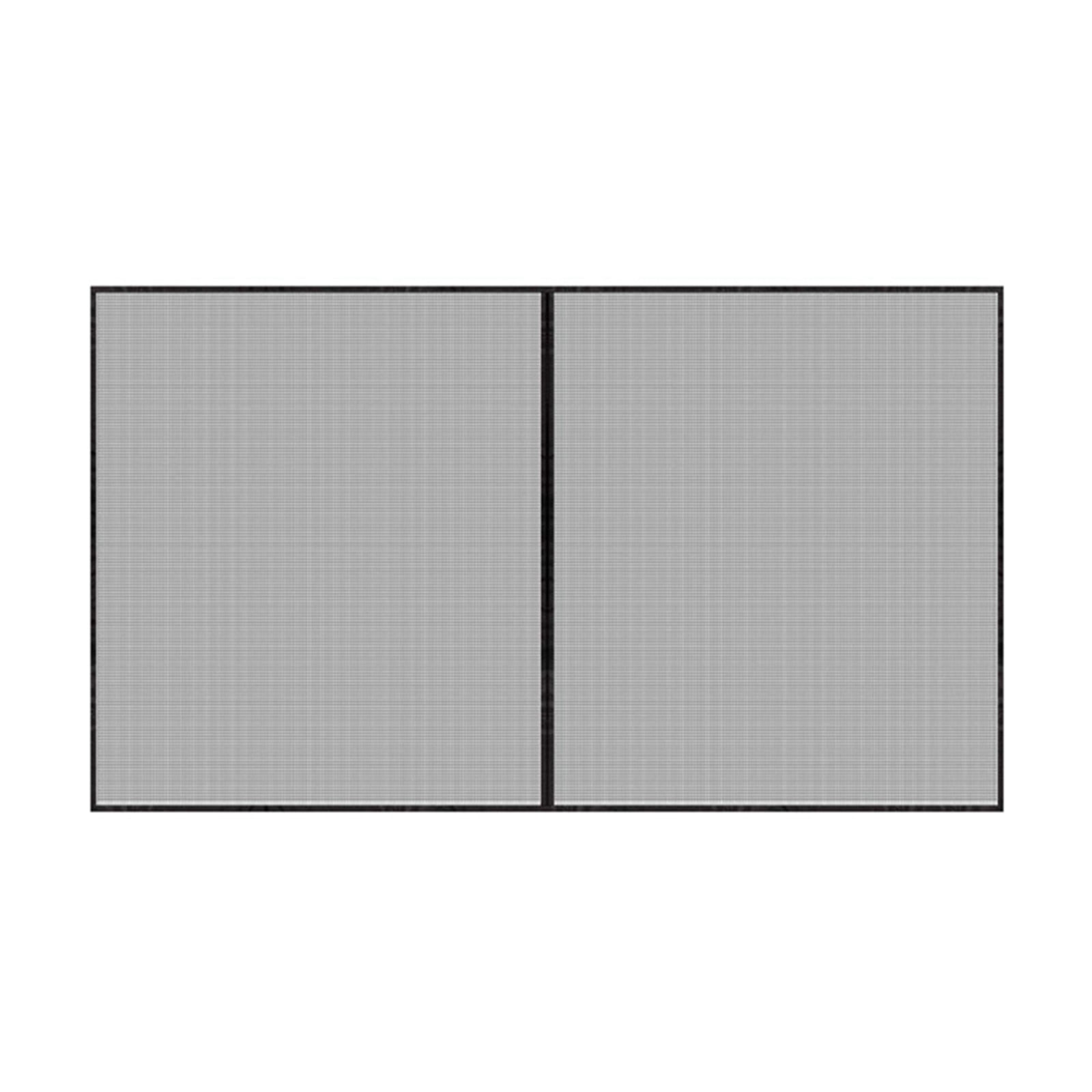 CAUYDY Garage Screen Door For 2 Car Garage 16x7FT Screen Garage With