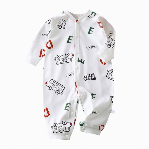 CAUYDY Girl Romper for Newborn Baby Long Sleeved Sleepers for Boy Infant Pajamas 3-6M 9-12M 18-24M Fall Winter Preemie Clothes Sizes 0-3 Months,Red