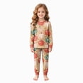 thumbnail image 1 of CAUYDY Girls Boys Halloween Pajamas 2 Piece Graphic Long Sleeve Long Pants Pajama Set Kids Cute Pj Soft Holiday Sleepwear,2-3 Y, 1 of 9