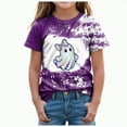 thumbnail image 1 of CAUYDY Halloween Toddler T-Shirts Kids Baby Girls Boys Pumpkin Graphic Tee Tops Spooky Season Tops(Purple,11-12 Y), 1 of 4