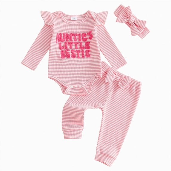 CAUYDY Infant Girl Romper Set 0 3 6 9 Months 1T 2T Baby Girls Long Sleeve Bodysuit Newborn Fall Winter Clothes Preemie Gift Sizes 0-3 Months,Red