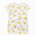 CAUYDY Newborn Baby Boy Clothes Button Down Short Sleeve Shirt Romper ...