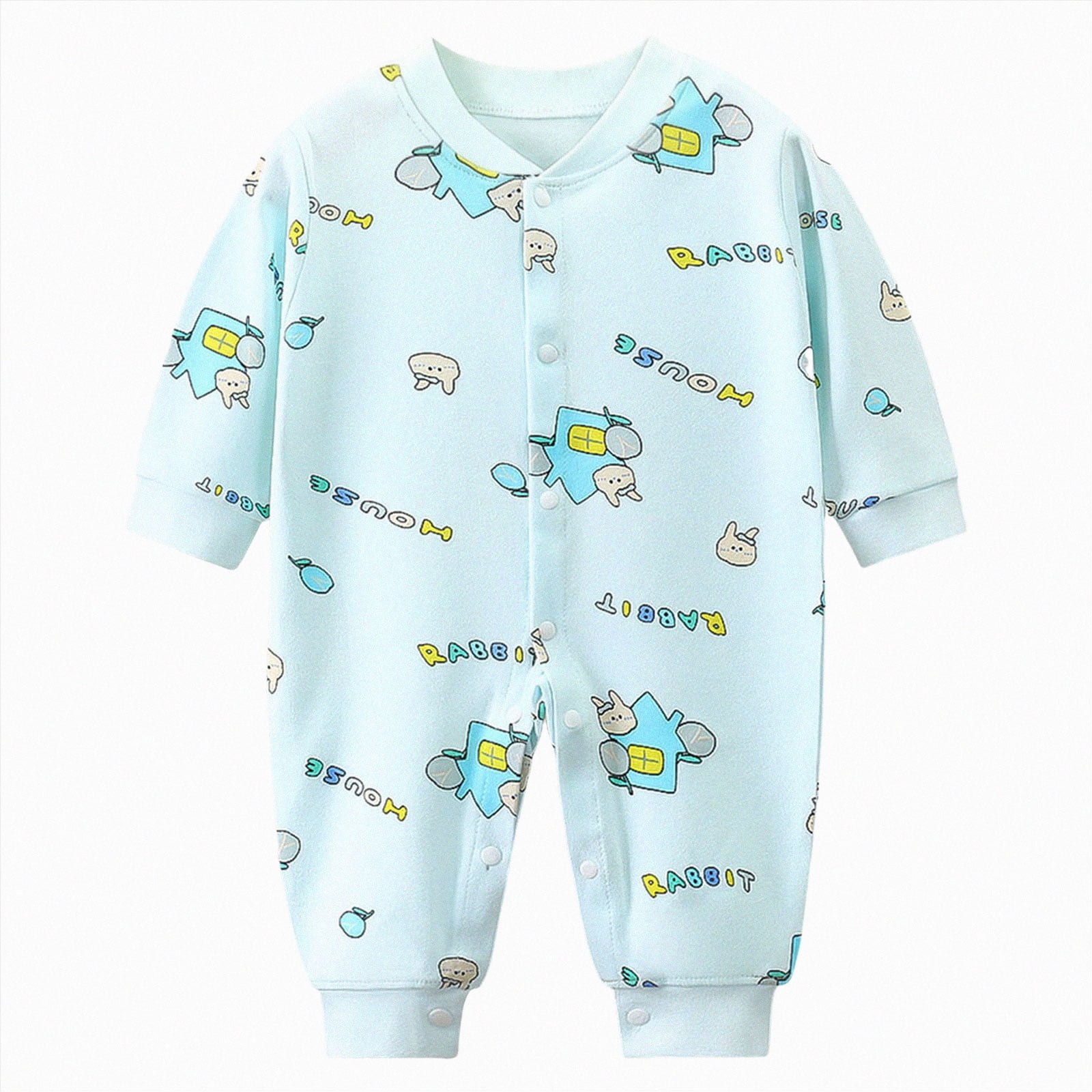 CAUYDY Newborn Baby Boys Cotton Fall Winter Underwear Romper Outfits ...