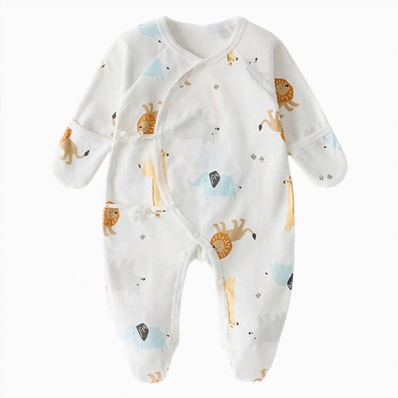 CAUYDY Newborn Boy Coming Home Outfits Baby Clothing 0 3 6 9 Months 1T 2T Preemie Long Sleeved Sleepers Infant Boys Romper Fall Winter Toddler Pajamas Yellow for Sizes 1-3 Months