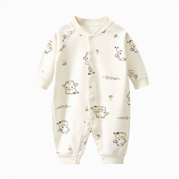 CAUYDY Newborn Girl Coming Home Outfits Baby Romper 3-6M 9-12M 18-24M Preemie Clothing Long Sleeve Bodysuit Fall Winter Infant Girls Pajamas Toddler Sleepers Sizes 18-24 Months,Grey
