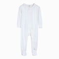 thumbnail image 1 of CAUYDY Preemie Boys Sleepers Baby Clothing Fall Winter Newborn Long Sleeve Romper Infant Boy Soft Pajamas Toddler Loungewear 0 3 6 9 Months 1T 2T White for Sizes 0-3 Months, 1 of 4