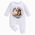 thumbnail image 1 of CAUYDY Preemie Girls Pajamas Fall Winter Newborn Clothes for Boys Baby Long Sleeve Jumpsuit Unisex Infant One-Pieces 0 3 6 9 Months 1T 2T Sizes 1-3 Months,Brown, 1 of 6