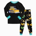 thumbnail image 1 of CAUYDY Toddler Boy Pjs Child Clothing 2T 3T 4T 5T 24Months Fall Winter Long Sleeve Top Pants 2PCS Set Baby Sleepers Little Kid Outfits for Boys Sizes 2-3 Years,Black, 1 of 6