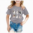 thumbnail image 1 of CAUYDY Toddler Girl Boy Halloween Shirt Spooky Graphic T-Shirt Kids Short Sleeve Tee Top Cute Fall Clothes,3-4 Y, 1 of 5