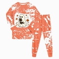 thumbnail image 1 of CAUYDY Toddler Girls Boys Halloween Pumpkin Pajamas Pjs for Boy Jammies Long Sleeve Top and Pant Sleepwear Clothes Sets,3-4 Y, 1 of 8