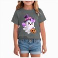 thumbnail image 1 of CAUYDY Toddler Halloween Shirt Kid Girls Boys Graphic Tshirts Kids Fall Spooky Season Short Sleeve Tee Tops,13-14 Y, 1 of 8