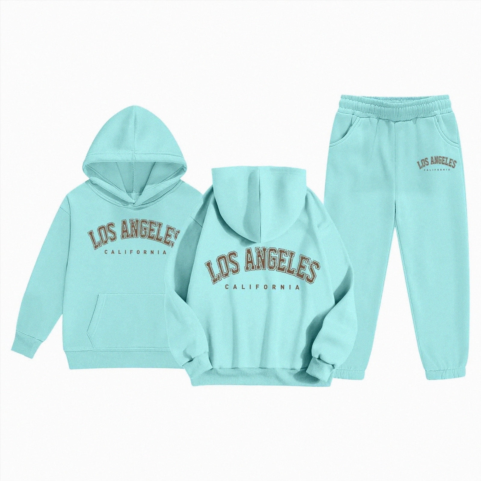 CAUYDYBaby Fall Outfits for Girl Boy Letter Print Long Sleeve Hoodie ...