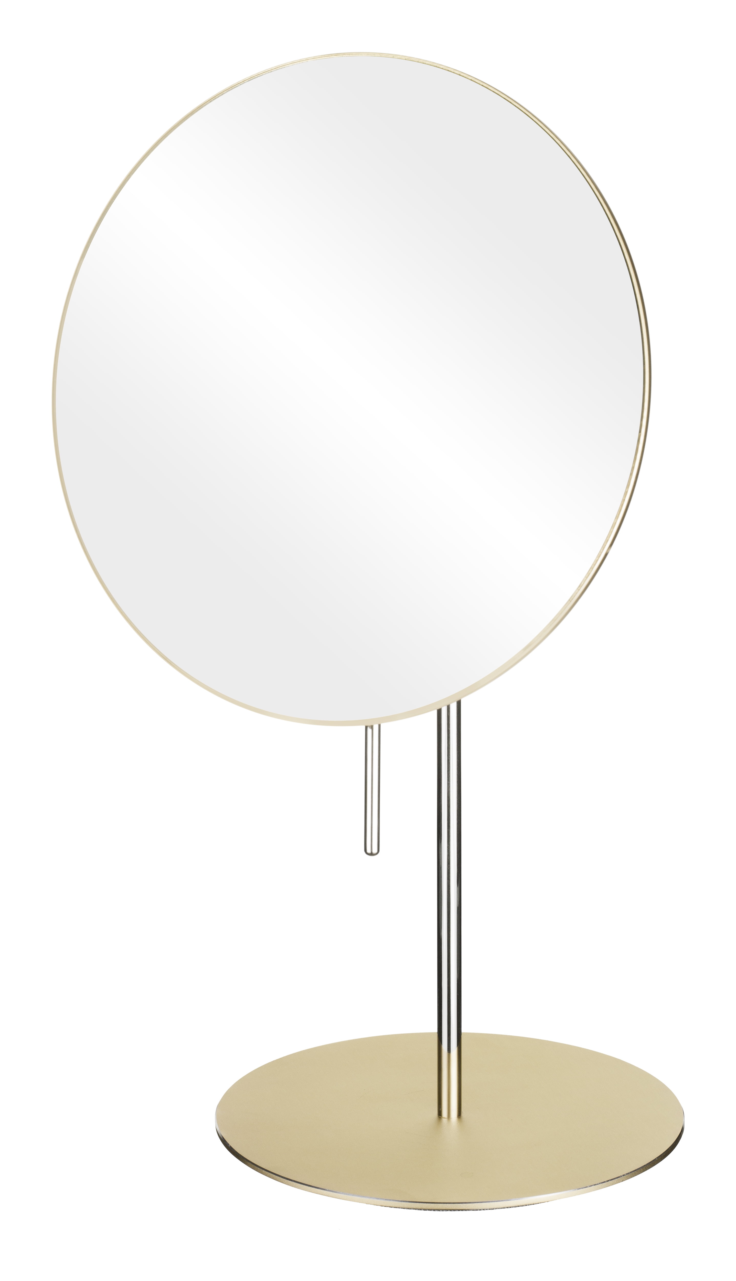 Blush Pink Minimalist Magnifying Makeup Mirror
