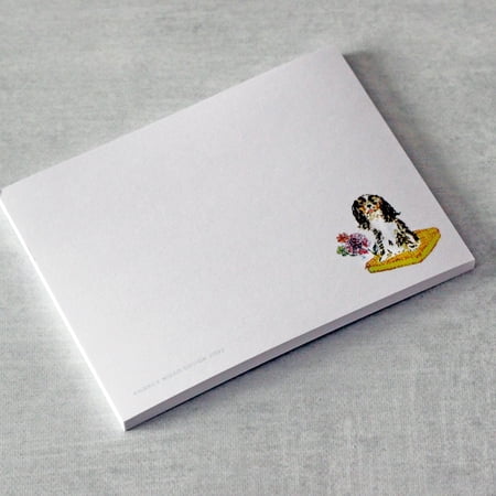 CAVALIER Sticky Notes - 4" x 3" 50 Sheets. Notepad, to Do List, Reminder Note. Gift for Dog Lovers.