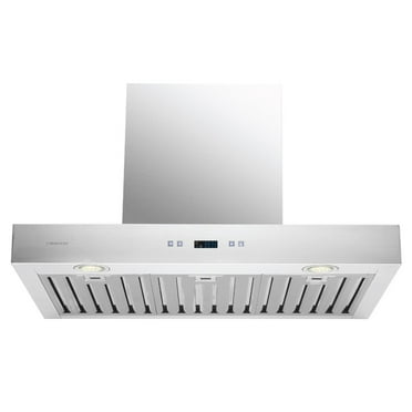 CAVALIERE 30" Inch Range Hood in Brushed Stainless Steel 900 CFM- LED Lighting- SV218Z-30