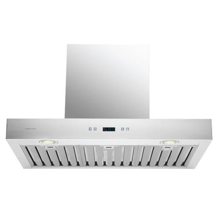 CAVALIERE 30" Inch Range Hood in Brushed Stainless Steel 900 CFM- LED Lighting- SV218Z-30
