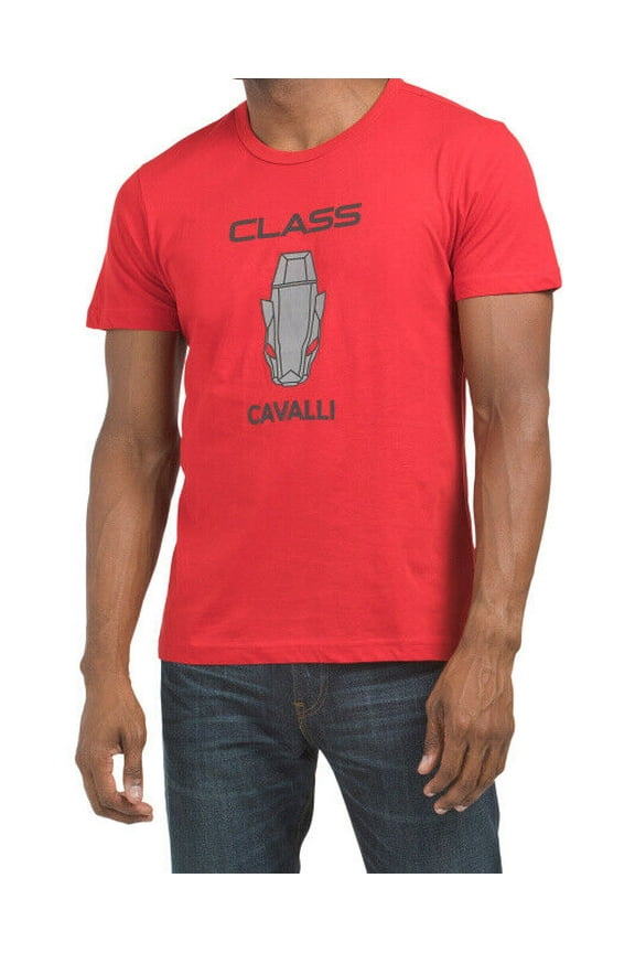 Red Logo Tee Size Large