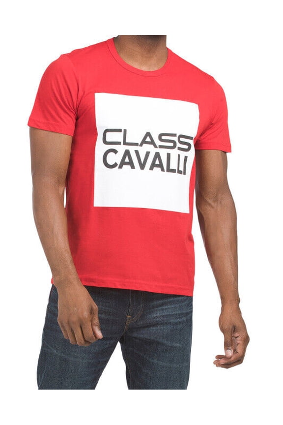 Red Logo Tee Size Small