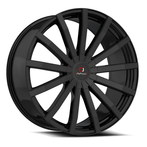 CAVALLO 18X8.0 5X100/5X114.3 35ET 74.1CB GLOSS BLACK