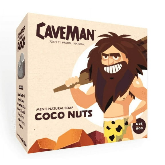 CAVEMAN Men's Natural Soap COCO NUTS