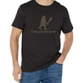 thumbnail image 1 of CAVEMAN Short Sleeve Mens T Shirts Black Large, 1 of 5