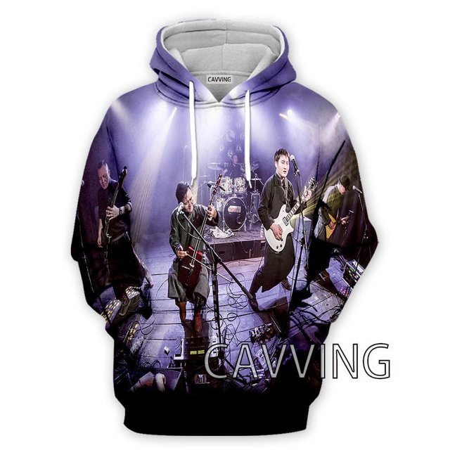 CAVVING 3D Printed Nine Treasures Band Hoodies Hooded Sweatshirts
