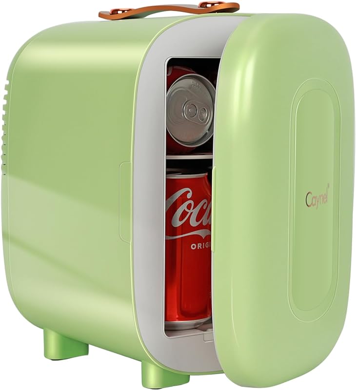 CAYNEL Mini Fridge Portable Thermoelectric 4 Liter Cooler and Warmer