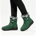 thumbnail image 1 of CAZOFW Warm Boots for Women Fleece Lined Snow Boots with Skid-resistant treaded sole, 1 of 6