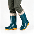 thumbnail image 1 of CAZOFW Winter Rain Boots for Women Fleece Lined Waterproof Boots with Thick Traction Sole, 1 of 7