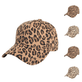 thumbnail image 1 of CAZOFW Women's Leopard Print Baseball Cap, Adjustable Fashion Dad Hat for Casual Outfits, 1 of 5