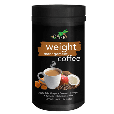 CAcafe Coconut Weight Management Coffee 16oz (Now More Delicious!)