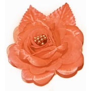 CB 12 Silk Roses Wedding Favor Flower Corsage Pick - Orange