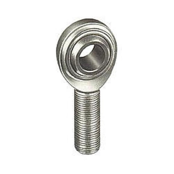 CB-3 CB Series Economy Steel Rod End - 10 - 32 in. Male Left Hand & 0.1875 in. Hole