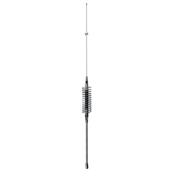 CB Antenna 10 11 Meter Tunable. 68" Tall. 12' Shaft. 3" Aluminum Coil. 4K Power Rating. Center Load. For Mobile Radio. ProComm HBL4120