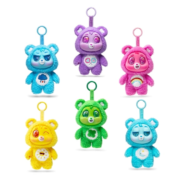 Care Bears - Caring Cuties Vinyl Plush Pendant, Blind Box Figures, Single Mystery Box