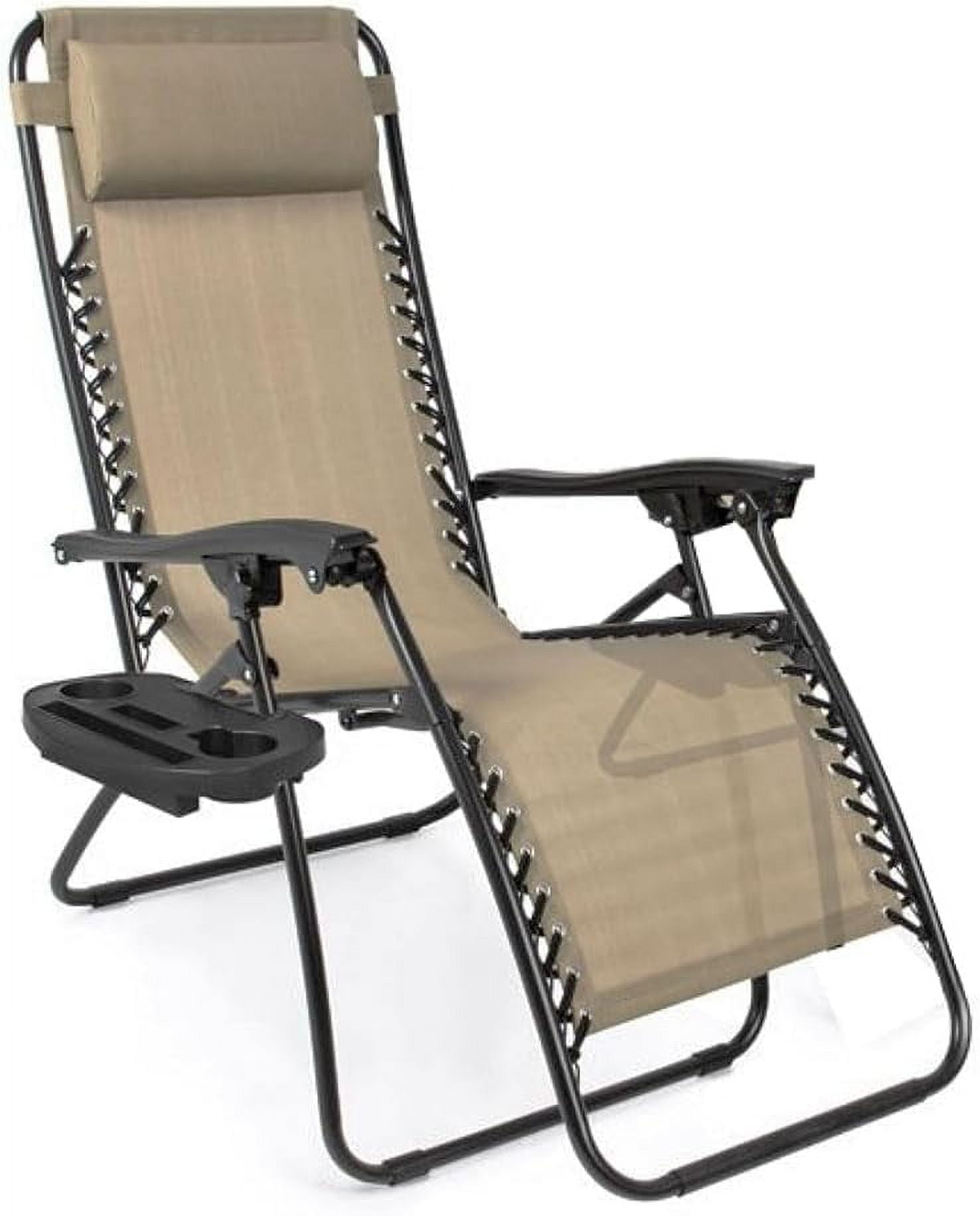 CB Cozy Box Foldable Zero Gravity Lounge Chair, Portable Outdoor