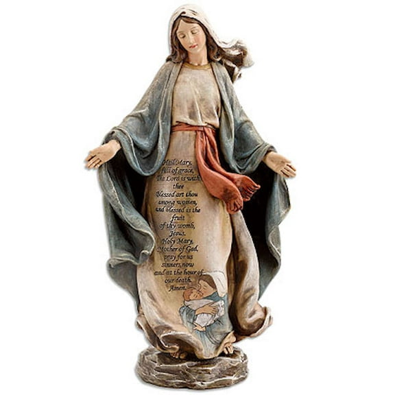 Christian Brands MT394 12" Hail Mary Figurine