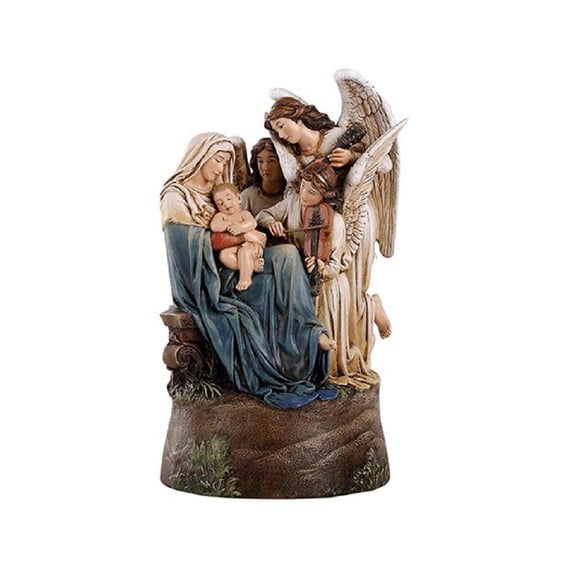 CB Catholic YS864 9 in. AG Song of Angels Musical Figurine