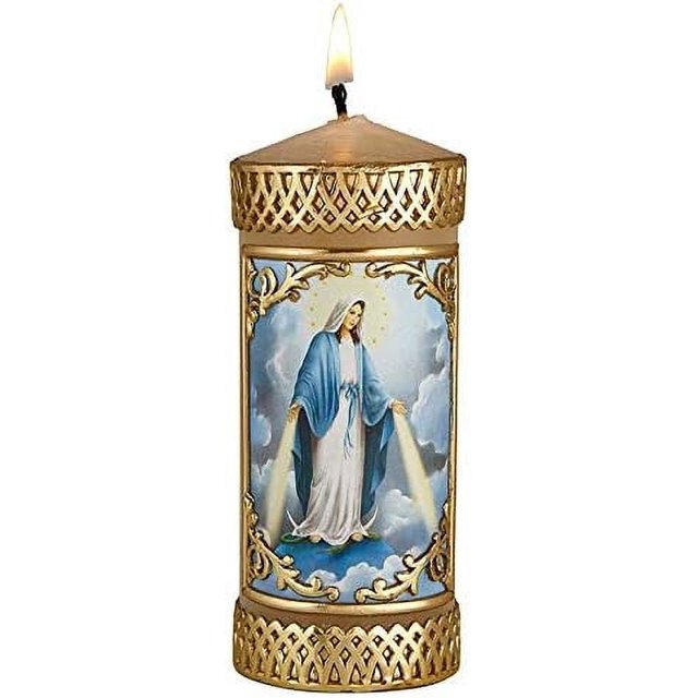 CB Church Supply Candle Will And Baumer HandDecorated Family