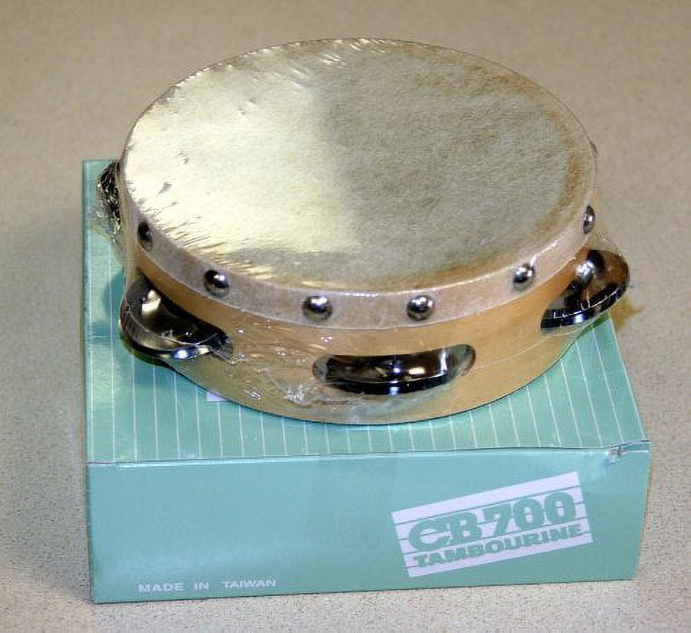 CB Drums 6 in. Single Row Tambourine