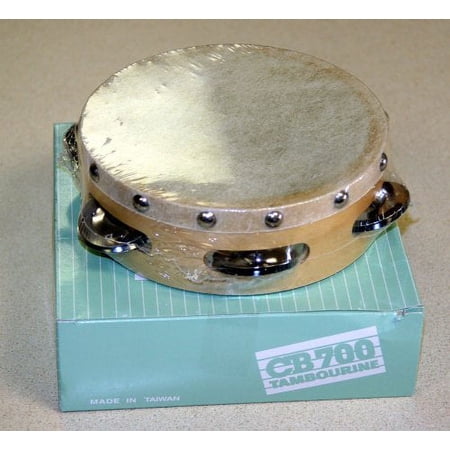 CB Drums 6 in. Single Row Tambourine