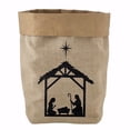 thumbnail image 1 of CB Gift 139252 Nativity Jute Washable Paper Holder - 9.5 x 18.75 in.Pack of 2, 1 of 2