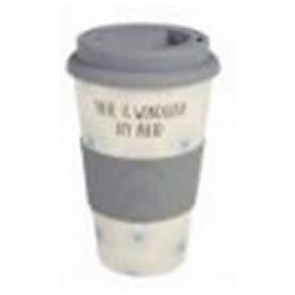 CB Gift 163615 13 oz Bamboo Travel Cup - There is Wonderful Joy AheadPack of 2