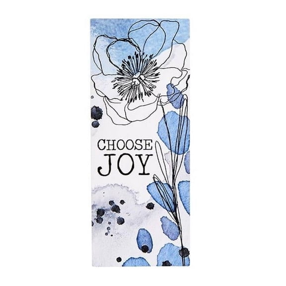 CB Gift 212719 2 x 5 x 0.75 in. Choose Joy Table Decor