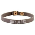 thumbnail image 1 of CB Gift 224367 Simply Faith Snap Only Jesus Bracelet, 1 of 1