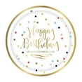 thumbnail image 1 of CB Gift 247096 8 in. Paper Plates - Happy Birthday & Let Us Rejoice - Pack of 8, 1 of 4