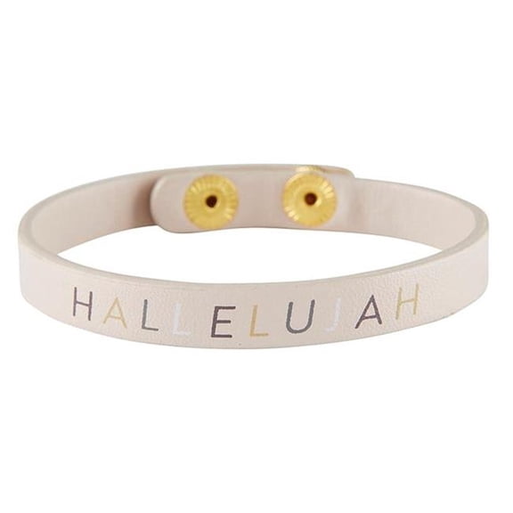 CB Gift 407475 Simply Faith Snap Hallelujah Bracelet