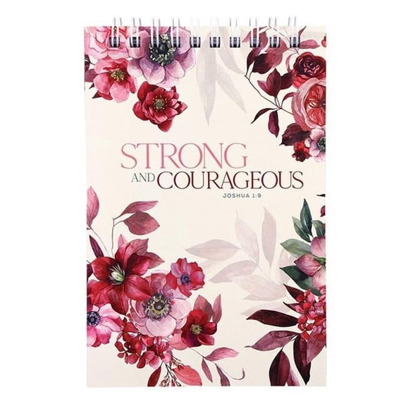 CB Gift 630608 Notepad - Strong & Courageous